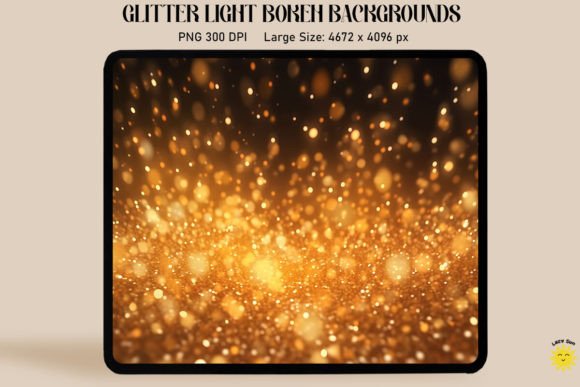 Capturing Luxurious Moments with Shimmering Gold Light Bokeh Backgrounds