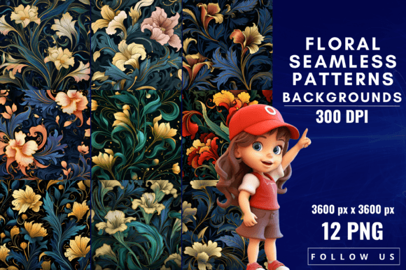 Floral Seamless Patterns: Elevate Your Design Projects