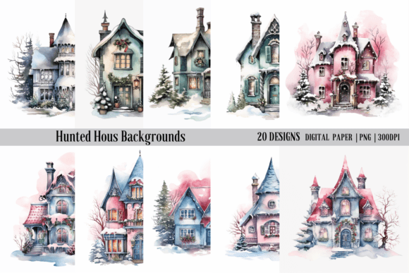 Hunted Hous Backgrounds: A Designer's Toolkit for Depth and Character