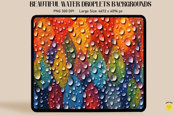 Raindrops in Oil Painting Backgrounds: Adding Depth to Your Designs