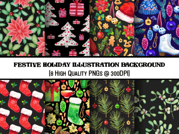 Stunning Holiday Backgrounds for Your Creative Projects