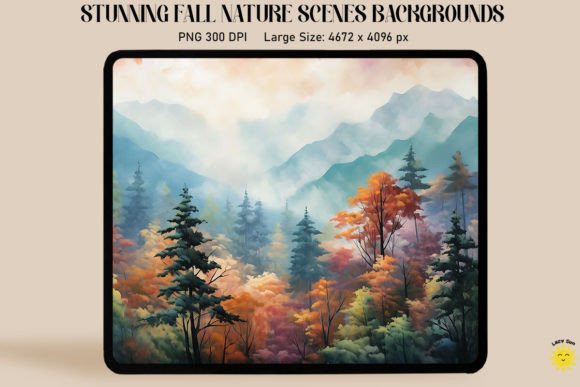 Transform Your Projects with Mountain Autumn Scenery
