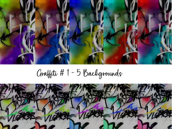 Vibrant Graffiti Backgrounds: Elevate Your Digital Art